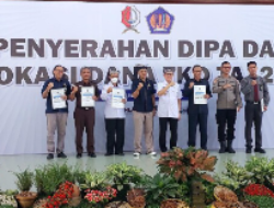 Pj Bupati Bojonegoro Terima DIPA 2025 dari KPPN, Berpesan untuk Menggunakan Anggaran dengan Baik