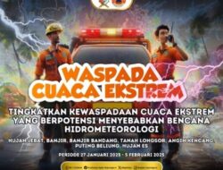BPBD Bojonegoro Himbau Masyarakat Waspadai Cuaca Ekstrim