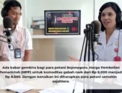 DKPP Bojonegoro Sosialisasikan HPP Gabah Naik Menjadi Rp 6.500 Perkilogram