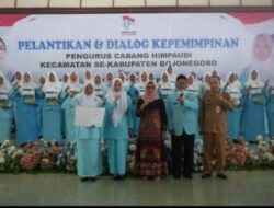 Pengurus Himpaudi Kecamatan se-Bojonegoro Dilantik, Siap Bersinergi Tingkatkan Kualitas Pendidikan