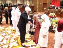 Hadiri Sertijab Bupati dan Wakil Bupati Bojonegoro, Gubernur Jatim: Wujudkan Bojonegoro Emas