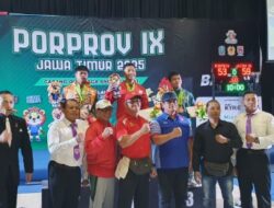 TAMBAHAN EMAS DARI ANGKAT BERAT 7 MEDALI, ATLETIK DAN SAMBO 1 MEDALI, KADIS BUDPORAPAR : INI BUKTI KERJA KERAS DAN SEMANGAT JUANG ATLET