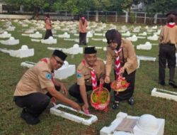 Tumbuhkan Rasa Nasionalisme Generasi Muda, Kwarcab Pramuka Tuban Ziarah ke TMP