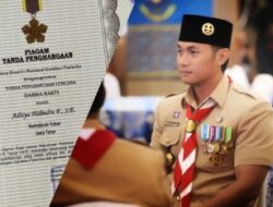 Mas Bupati Lindra Terima Piagam Tanda Penghargaan Lencana Darma Bakti