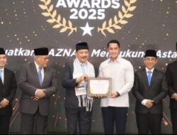 MAS BUPATI LINDRA DAN BAZNAS TUBAN KONSISTEN RAIH PENGHARGAAN DARI BAZNAS RI