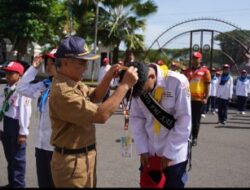 SEKDA TUBAN BERANGKATKAN KONTINGEN TUBAN PADA JUMBARA KE-10 JATIM