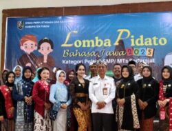DORONG LITERASI DAN CINTA BUDAYA, DISPERSIP TUBAN GELAR LOMBA PIDATO BAHASA JAWA