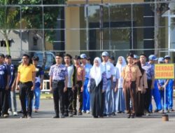 Kapolres Tuban AKBP William Cornelis Tanasale, SIK Memimpin Upacara Lomba Kamtibmas Piala Kapolres Tuban