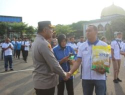 Dalam Rangka Memperkuat Semangat Persatuan Dalam Menjaga Kondusifitas di Kabupaten Tuban, Polres Kembali Gelar Apel Kebangsaan