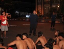 Polres Tuban Mengamankan Puluhan Remaja Yang Melakukan Aksi Konvoi di Jalan Raya