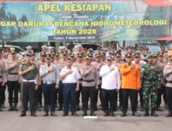Polres Tuban Menggelar Apel Siaga Tanggap Bencana