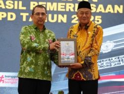 PEMKAB TUBAN RAIH OPINI WTP KE-11 BERTURUT-TURUT, WABUP JOKO SARWONO : HASIL KERJA KOLEKTIF DAN KOMITMEN TRANSPARANSI