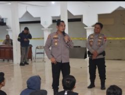 Polres Tuban Mengamankan Puluhan Kendaraan Konvoi di Wilayah Kabupaten Tuban